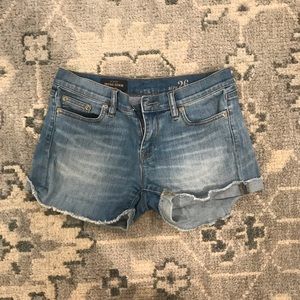 J crew Jean shorts